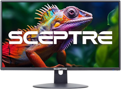 24-Inch 1080P Thin LED Monitor with 99% sRGB, Dual HDMI, VGA, and Built-In Speakers - E248W-19203R 2025 Series