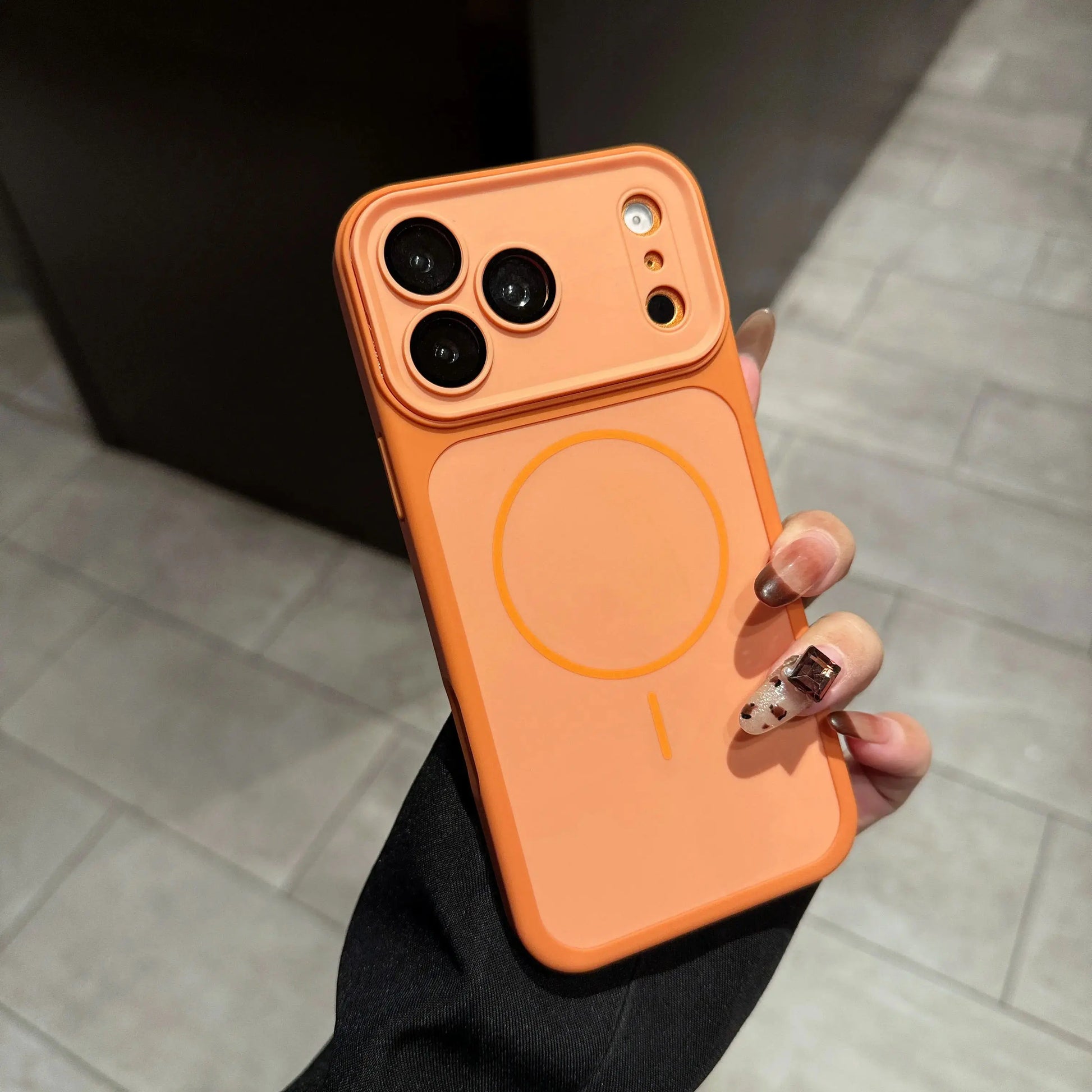 Sleek Dual Tone MagSafe Magnetic Phone Case - Ultimate Matte Full Lens Protection for iPhone 17 Pro Max, 16 Pro Max, 15, 14, 13, 12, 11 - Shockproof & Stylish!