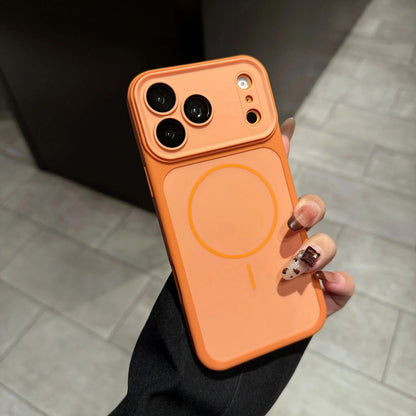 Sleek Dual Tone MagSafe Magnetic Phone Case - Ultimate Matte Full Lens Protection for iPhone 17 Pro Max, 16 Pro Max, 15, 14, 13, 12, 11 - Shockproof & Stylish!